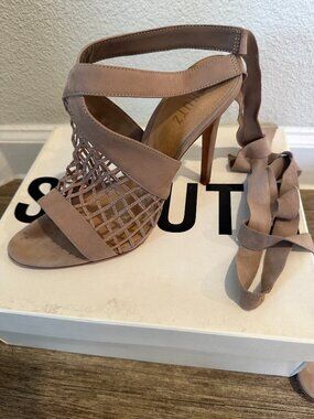 Schutz High Strappy Heals